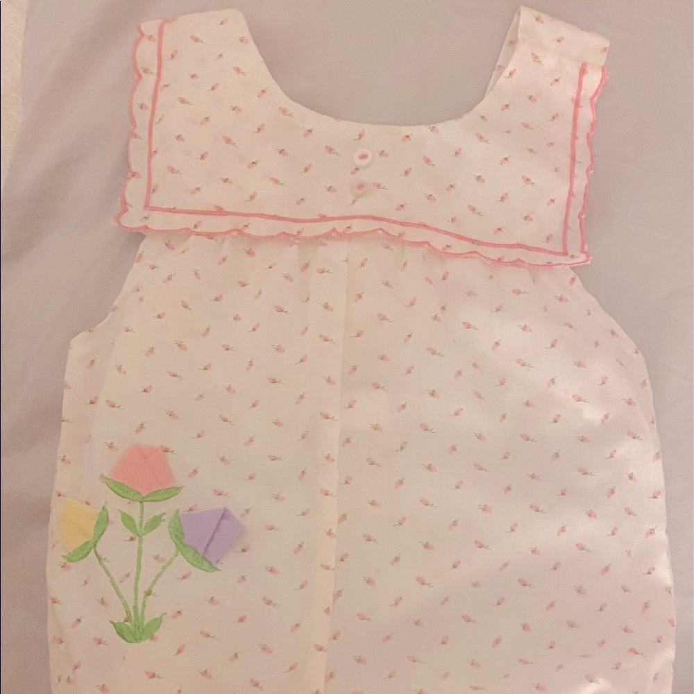 Vintage Rainbow Connection  Romper Sz 12